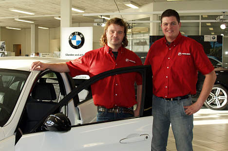 Et godt bud på DTC-mesterskabet 2008: Kristian Poulsen og Michel Nykjær kører i samme team i det nye år.